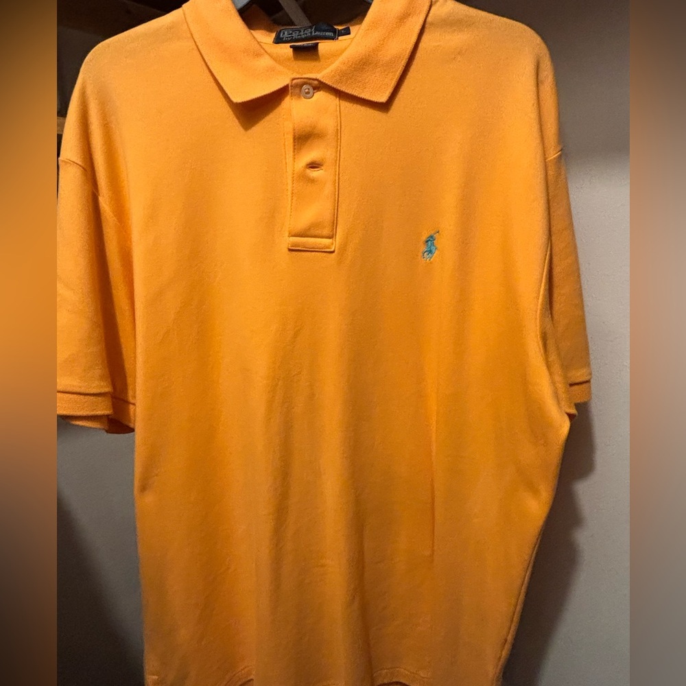 Ralph Lauren Bright Orange Polo Shirt
